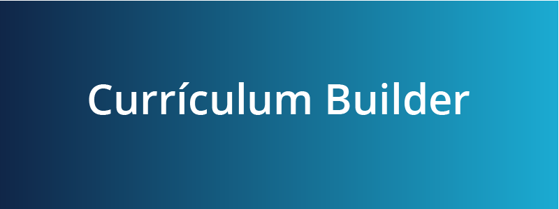 Curriculum Builder